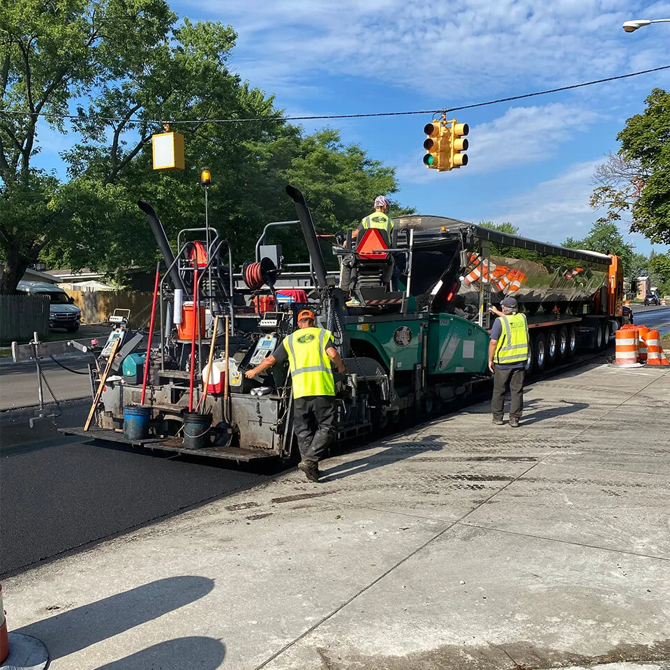 Asphalt Road Resurfacing