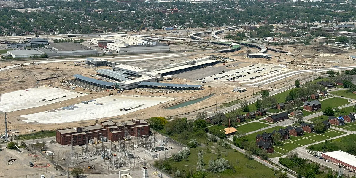 Gordie Howe International Bridge US Port of Entry 2025 Northampton Project